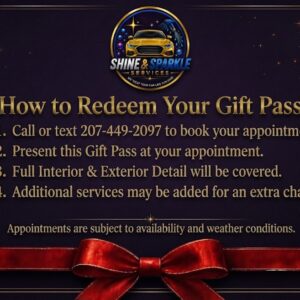 Full Interior & Exterior Detail Gift Pass